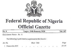 Revisiting the Lagos Internal Revenue Services’ Public Notice in the Light of The Finance Act 2020